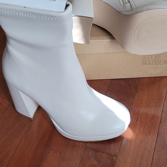 Steve Madden | Shoes | Steve Madden Macayla Womens Platform Blockheel  Booties Size 7 | Poshmark